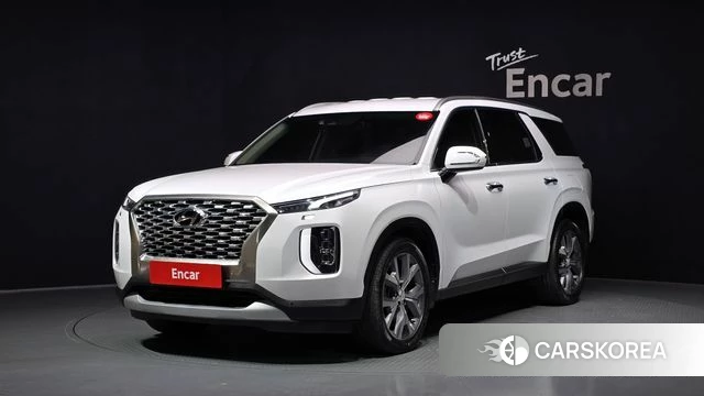 Hyundai Palisade 2021 Белый из Кореи