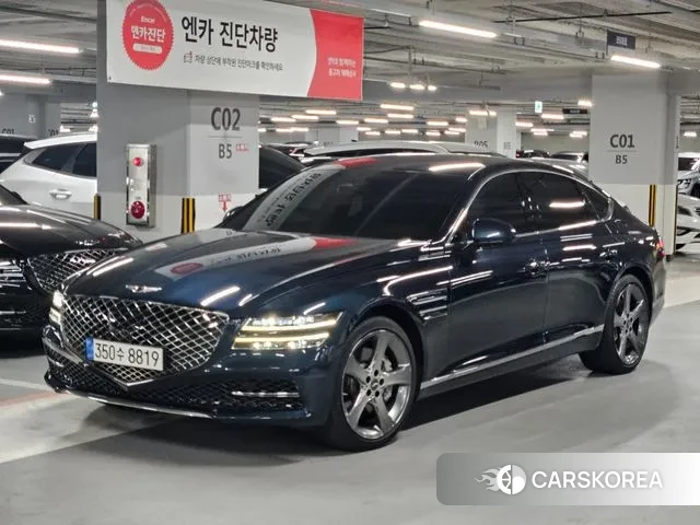 Genesis G80 (RG3) 2022 Синий из Кореи