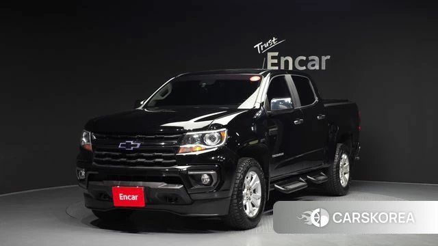 Chevrolet (GM Daewoo) Real New Colorado 2021 Черный из Кореи