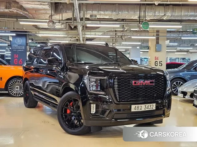 GMC Yukon 2021 Черный из Кореи
