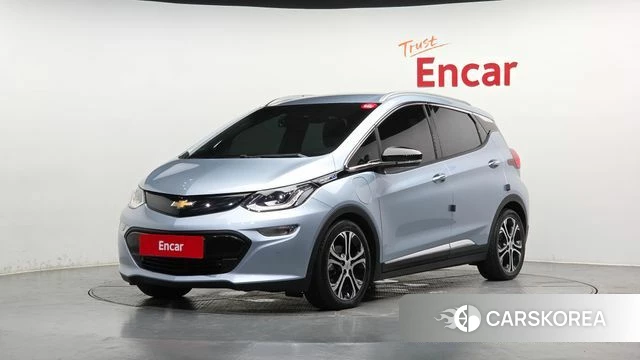Chevrolet (GM Daewoo) Bolt EV 2018 Светло-серебряный цвет из Кореи