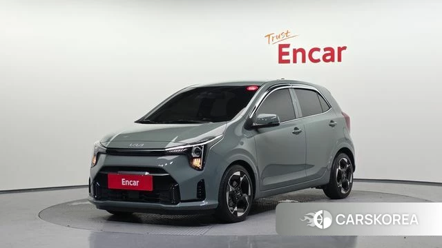 Kia The New Morning (JA) 2024 Темно-зеленый из Кореи