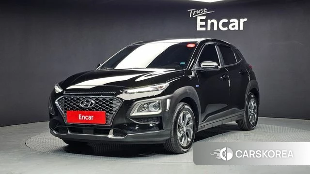 Hyundai Kona Hybrid 2020 Черный из Кореи