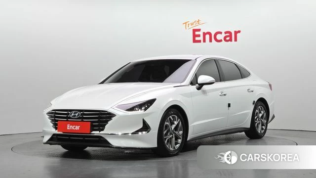 Hyundai Sonata (DN8) 2019 Белый из Кореи