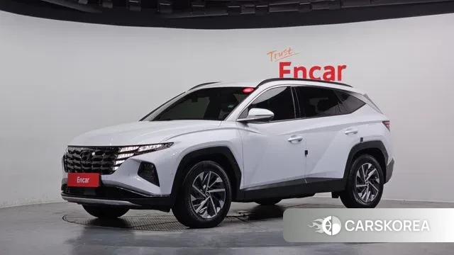 Hyundai Tucson Hybrid (NX4) 2022 Белый из Кореи