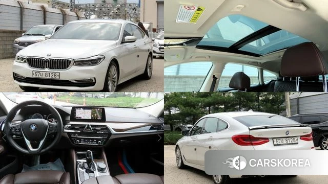 BMW 6 Series GT (G32) 2019 Белый из Кореи