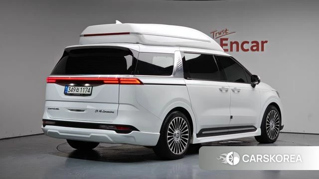 Kia Carnival 4th generation 2021 Белый из Кореи