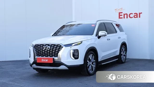 Hyundai Palisade 2019 Белый из Кореи