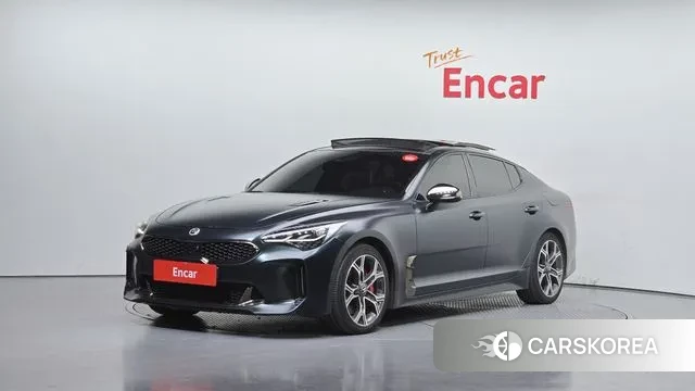 Kia Stinger 2018 Зеленый из Кореи