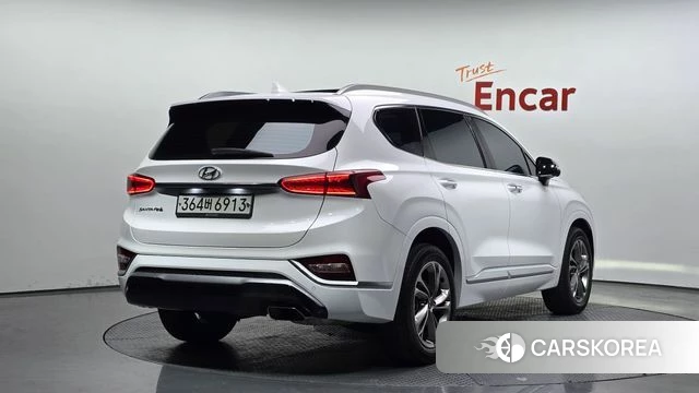 Hyundai Santa Fe TM 2020 Белый из Кореи