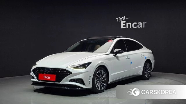 Hyundai Sonata (DN8) 2022 Белый из Кореи