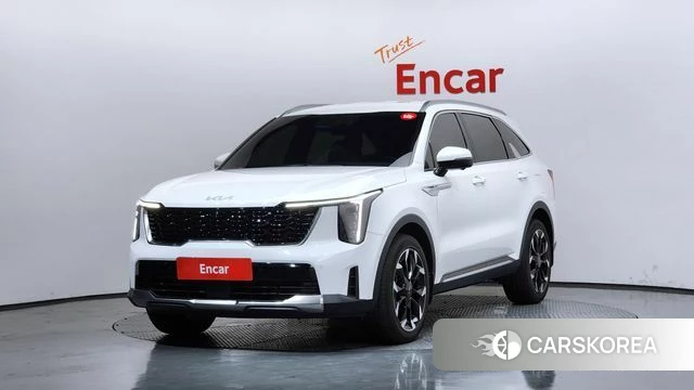 Kia The New Sorento 4th Generation 2023 Белый из Кореи