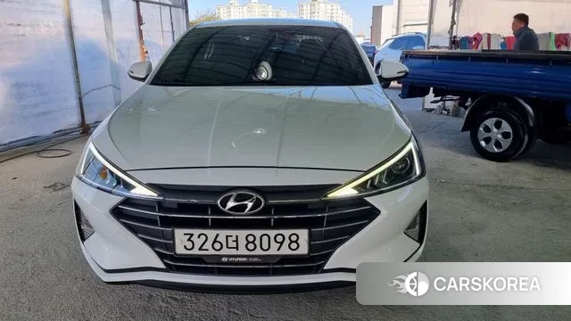 Hyundai The New Avante AD 2019 Белый из Кореи