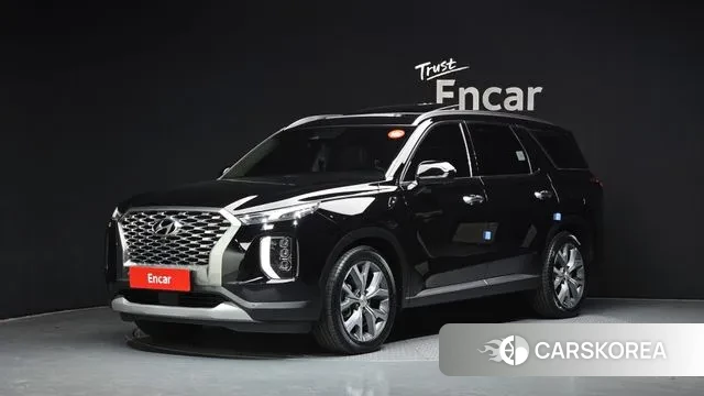 Hyundai Palisade 2021 Черный из Кореи