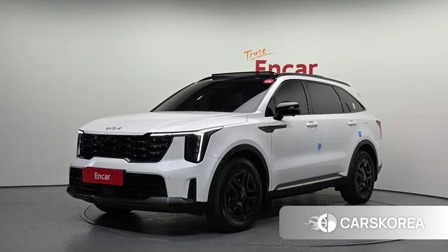 Kia The New Sorento 4th Generation 2024 Белый из Кореи
