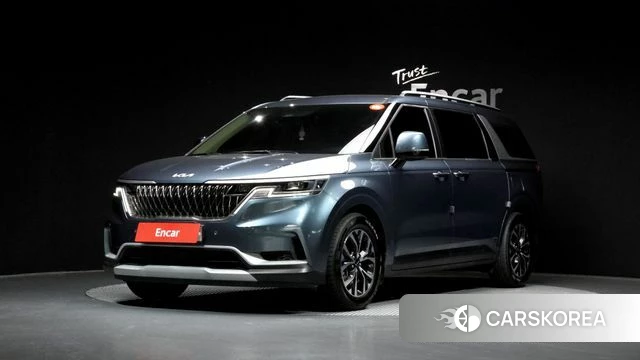Kia Carnival 4th generation 2022 Серый из Кореи
