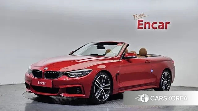 BMW 4 Series (F32) 2018 Красный из Кореи
