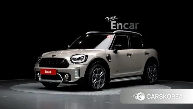 Mini Cooper S Countryman 2021 Жемчужный цвет из Кореи