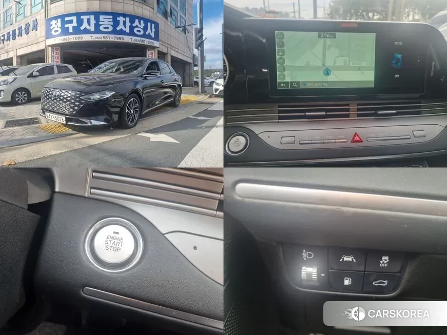 Hyundai The New Grandeur IG 2021 Черный из Кореи