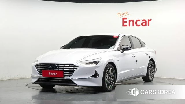 Hyundai Sonata Hybrid (DN8) 2019 Белый из Кореи