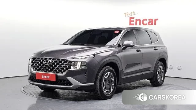 Hyundai The New Santa Fe 2023 Серый из Кореи