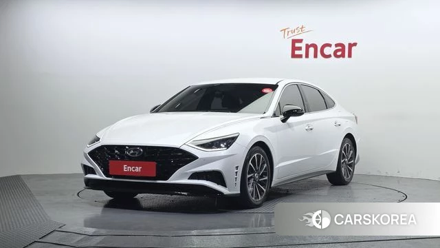 Hyundai Sonata (DN8) 2020 Белый из Кореи