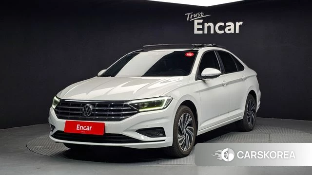 Volkswagen 7th Generation of Jetta 2021 Белый из Кореи