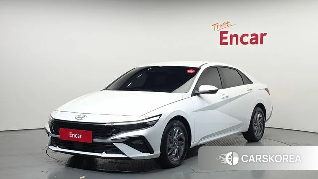 Hyundai The New Avante (CN7) 2025 Белый из Кореи