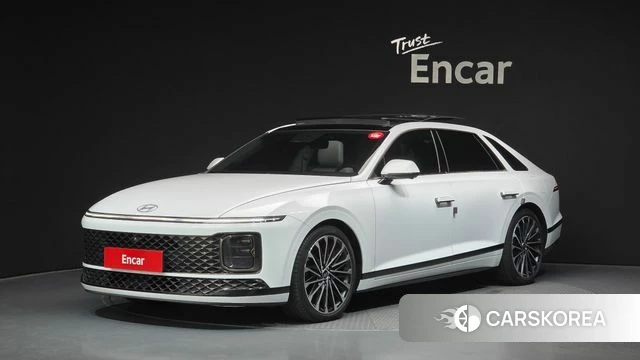 Hyundai Grandeur (GN7) 2022 Белый из Кореи