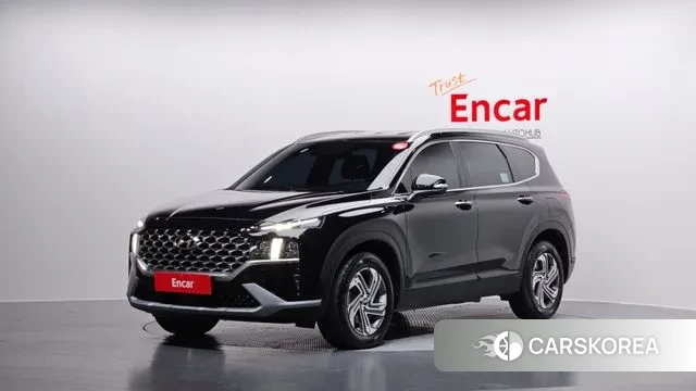 Hyundai The New Santa Fe 2023 Черный из Кореи