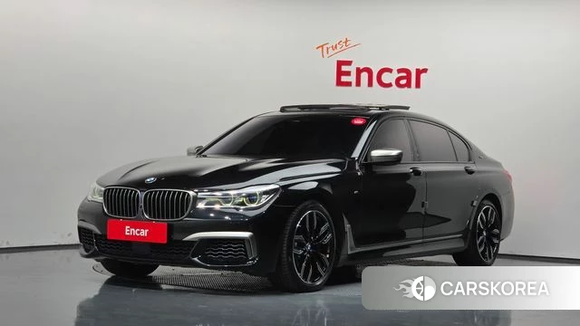 BMW 7 Series (G11) 2018 Черный из Кореи
