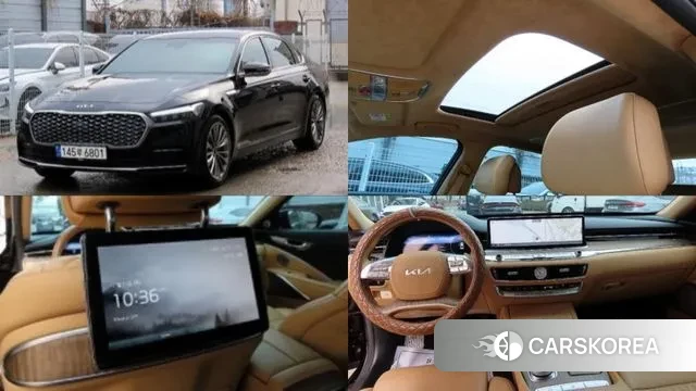 Kia The New K9 2nd generation 2022 Черный из Кореи