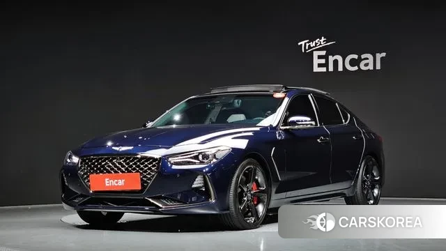 Genesis G70 2018 Синий из Кореи