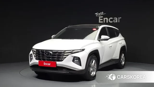 Hyundai Tucson (NX4) 2021 Белый из Кореи