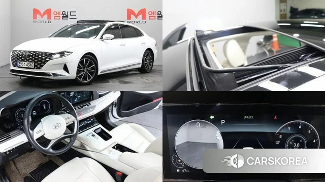 Hyundai The New Grandeur IG 2022 Белый из Кореи