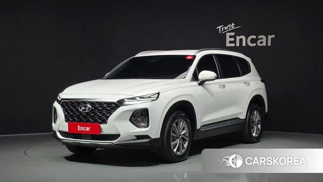 Hyundai Santa Fe TM 2020 Белый из Кореи