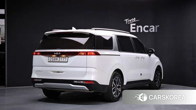 Kia Carnival 4th generation 2022 Белый из Кореи