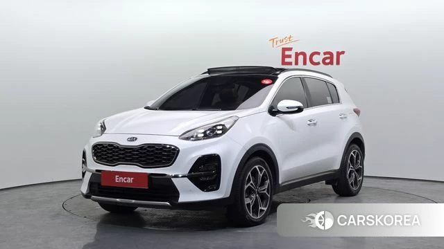 Kia Sportage The Bold 2018 Белый из Кореи