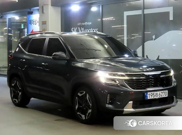 Kia The New Seltos 2023 Серый из Кореи