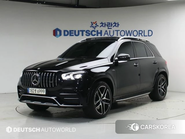 Mercedes-Benz GLE-Class W167 2020 Черный из Кореи