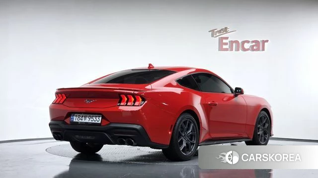 Ford Mustang 7th Generation 2024 Красный из Кореи