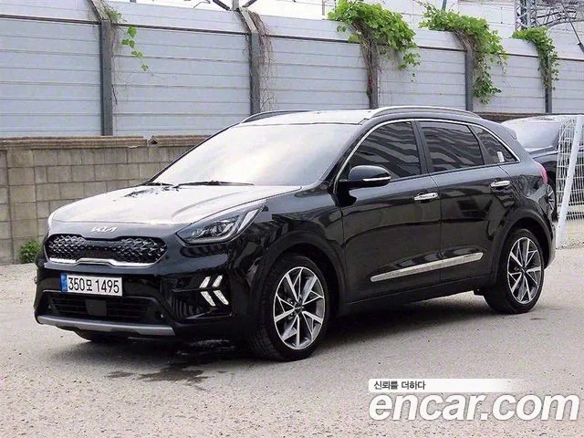 Kia The New Niro 2021 Черный из Кореи