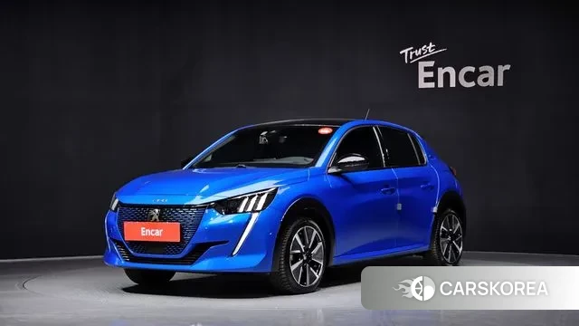 Peugeot e-208 second Generation 2021 Синий из Кореи