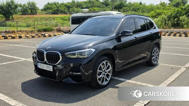 BMW X1 (F48) 2022 Черный из Кореи
