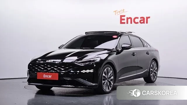 Kia K8 2021 Черный из Кореи