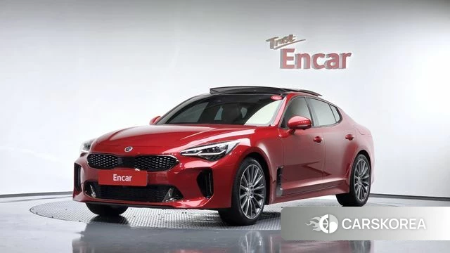 Kia Stinger 2020 Красный из Кореи