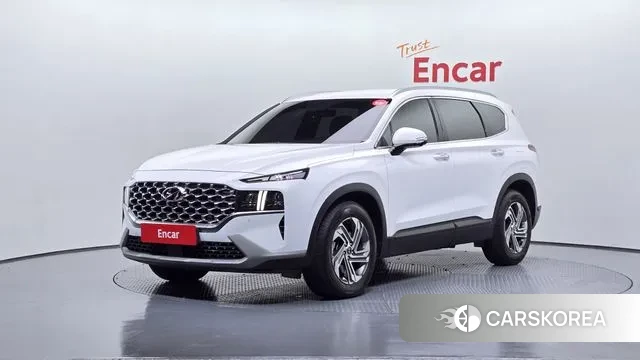 Hyundai The New Santa Fe 2021 Белый из Кореи