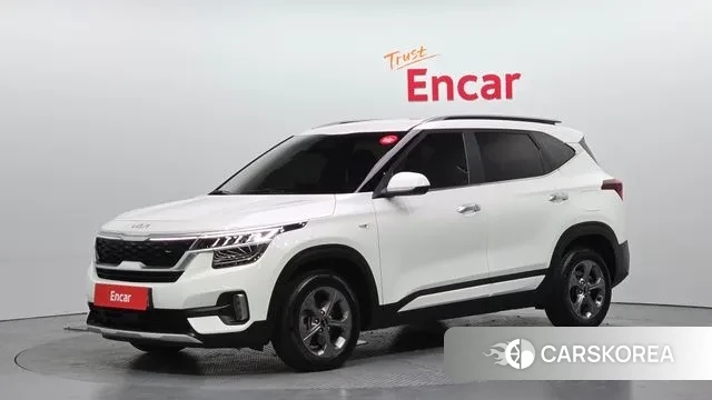 Kia Seltos 2021 Белый из Кореи