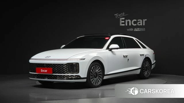 Hyundai Grandeur (GN7) 2024 Белый из Кореи