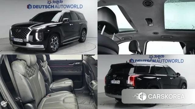 Hyundai Palisade 2021 Черный из Кореи